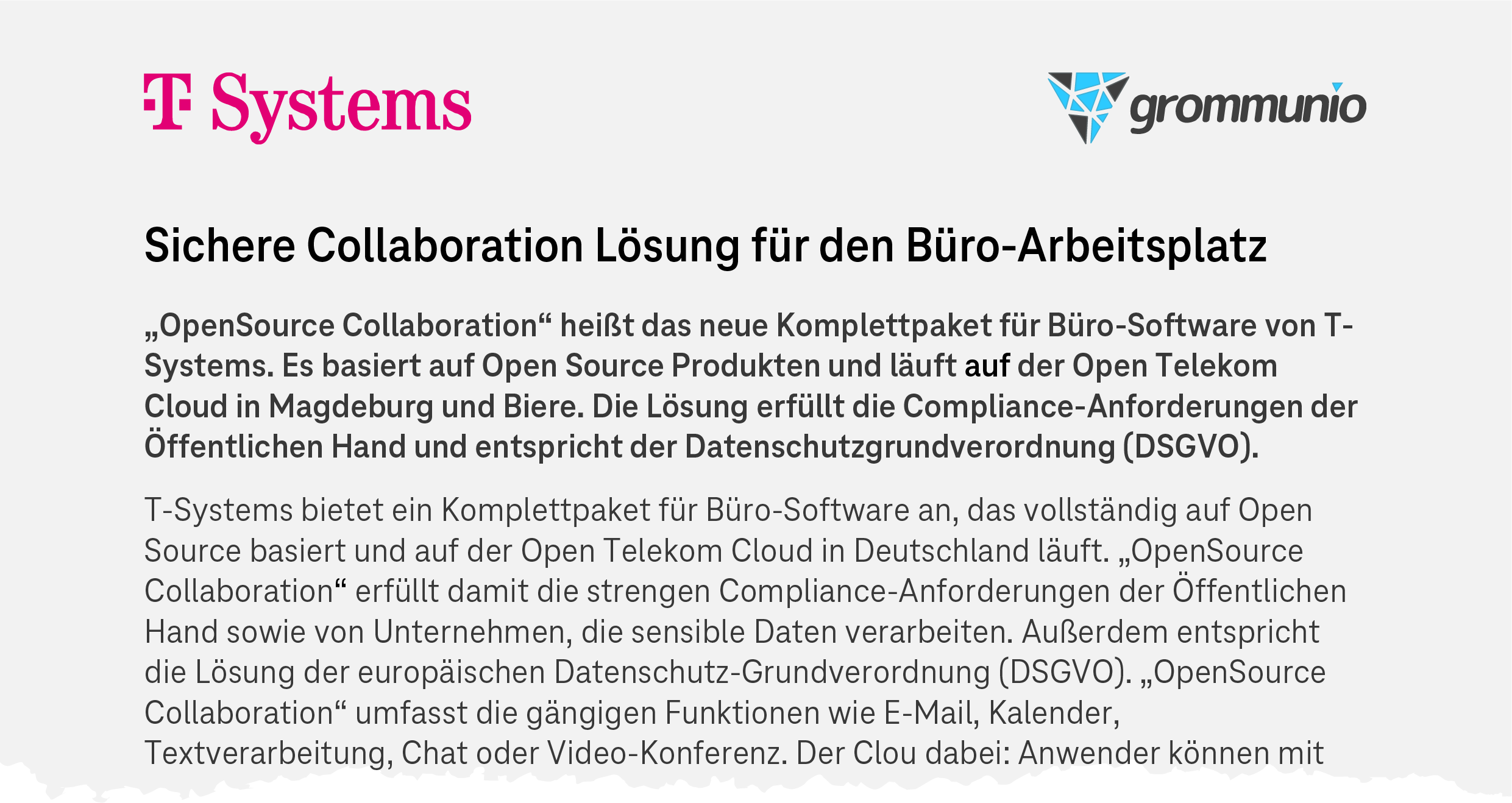 Releases, Media, Partners and Investors: 2022 – eine Erfolgsgeschichte: T-Systems