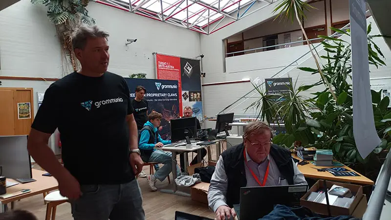 Norbert Lambing (CEO) - grommunio bei den Grazer Linuxtagen 26