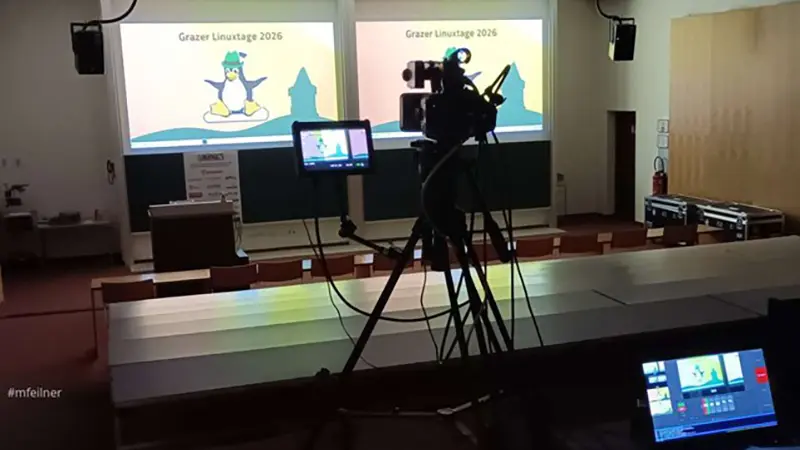 Video room - grommunio at Grazer Linuxtagen 26